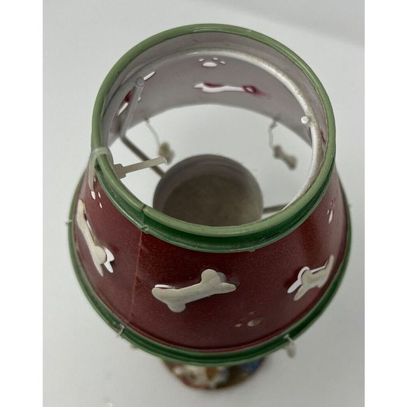 Set Of 2 Adorable Christmas Tea light Holder Snowman Figure And Puppy Family - Picture 6 of 7